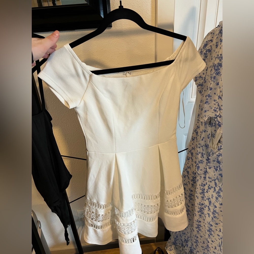 Off the shoulder dress